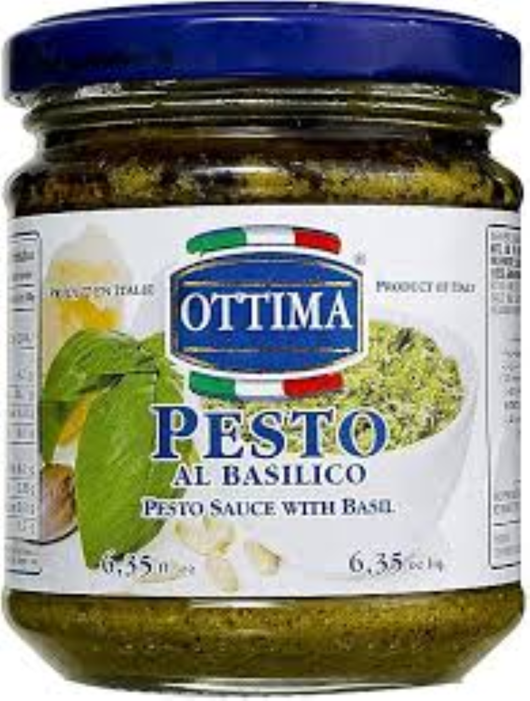 OTTIMA PESTO SAUCE WITH BASIL (GREEN) 180G